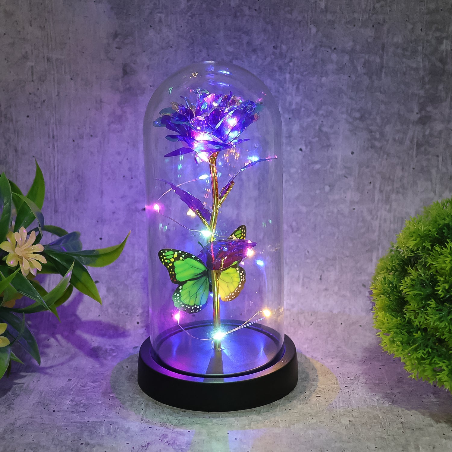 Charm Aura Butterfly Rose Gift Charm Aura Butterfly Rose Gift